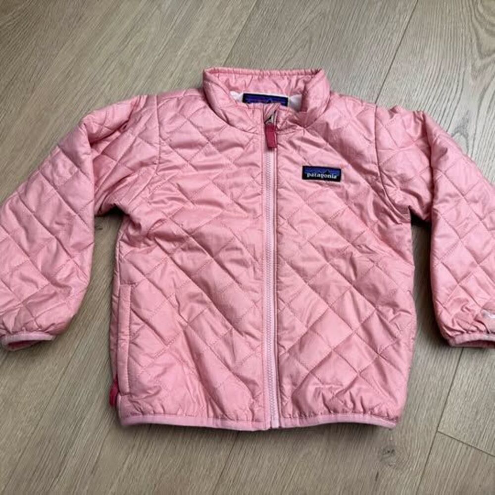 Patagonia Toddler 3T pink nano puff Quilted Jacket